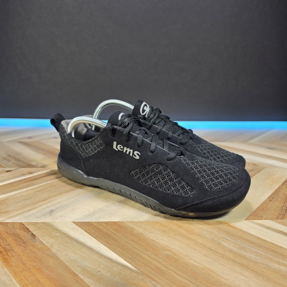 Lems Primal 2 Unisex US 9 Black Barefoot Zero Drop Wide Toe Minimalist Shoes